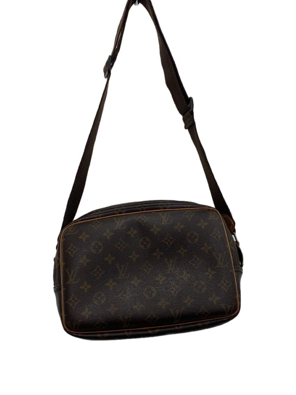 LOUIS VUITTON Reporter Monogram Canvas Brown